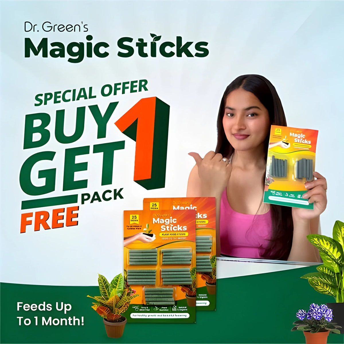 Dr.Green's - Magic Plant Sticks