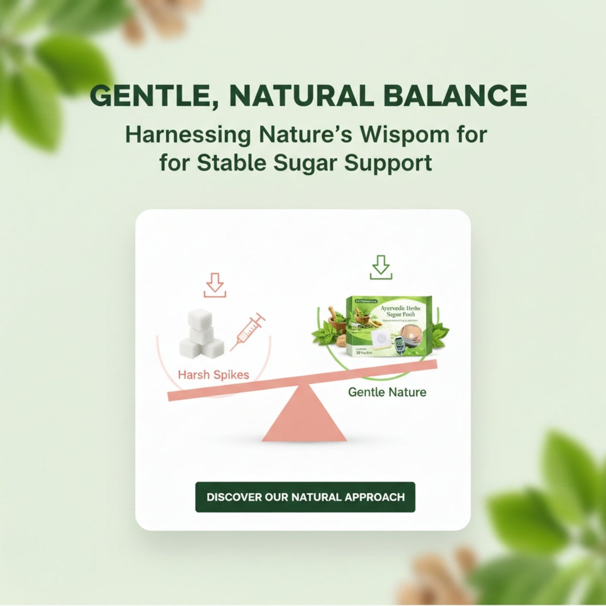 Ayurvedic Herbs Sugar Patch (Buy 1 Get 1 Free)