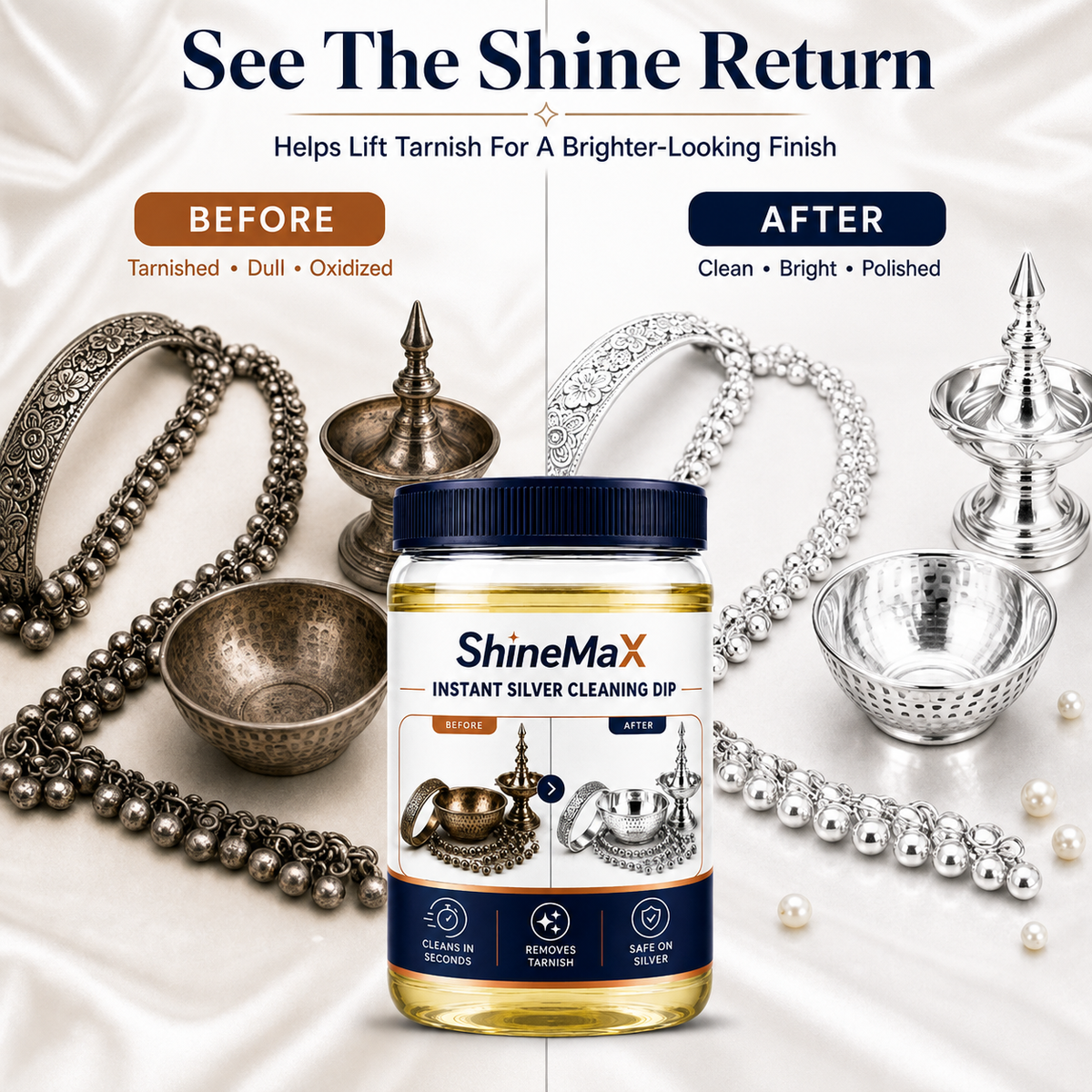 SHINEMAX™ INSTANT SILVER CLEANING DIP