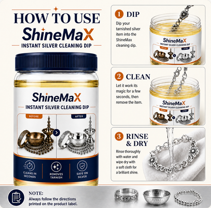 SHINEMAX™ INSTANT SILVER CLEANING DIP