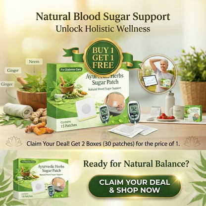 Ayurvedic Herbs Sugar Patch (Buy 1 Get 1 Free)